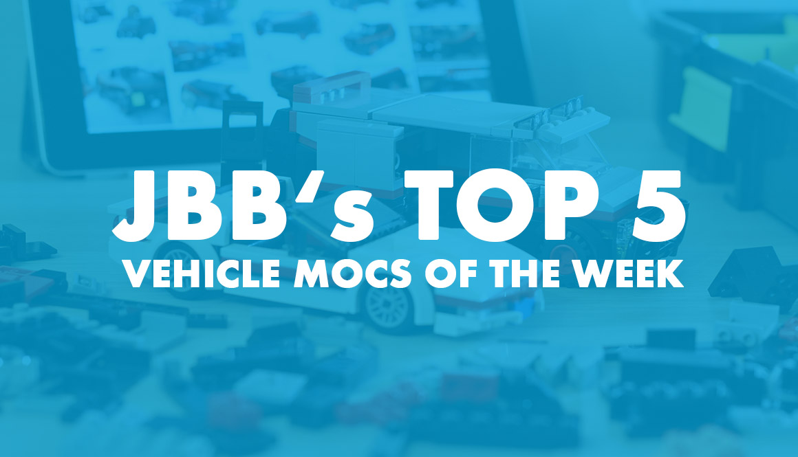 JBB’s TOP 5 Vehicle MOCs of the week #1
